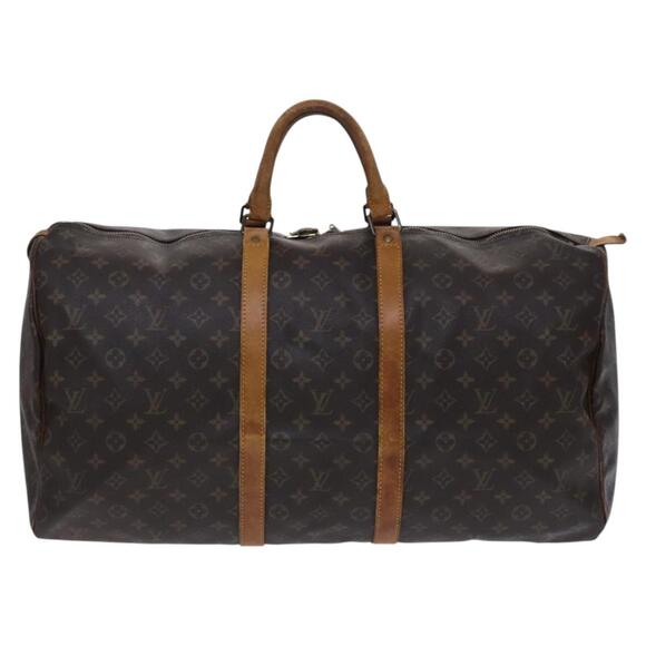 LOUIS VUITTON Monogram Keepall 55 Boston Bag M41424 - Picture 13 of 16